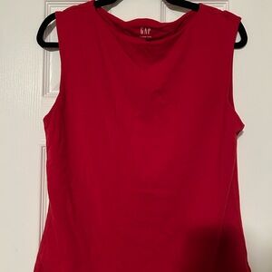 GAP Women's Bold Red Tank Top